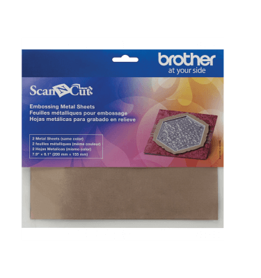 ScanNCut Brass Embossing Sheets