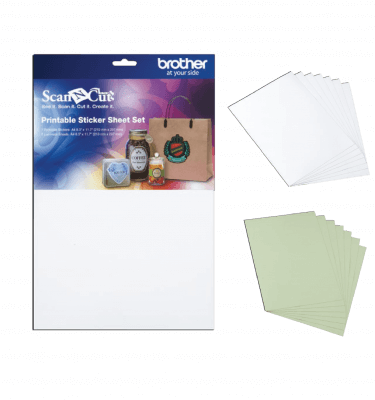 ScanNCut Printable Sticker Sheets