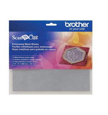 ScanNCut Silver Embossing Sheets