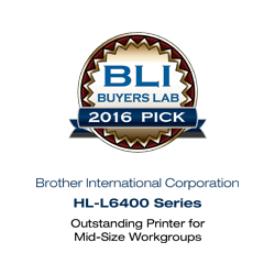 BLI Buyers Lab 2016 Award HL6400