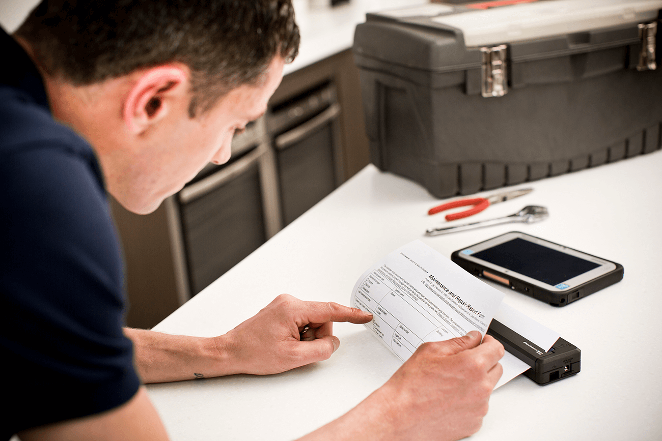 PJ-773 mobile printer