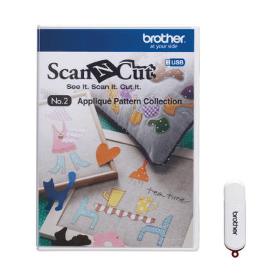 Scanncut No 2 Applique Pattern Collection